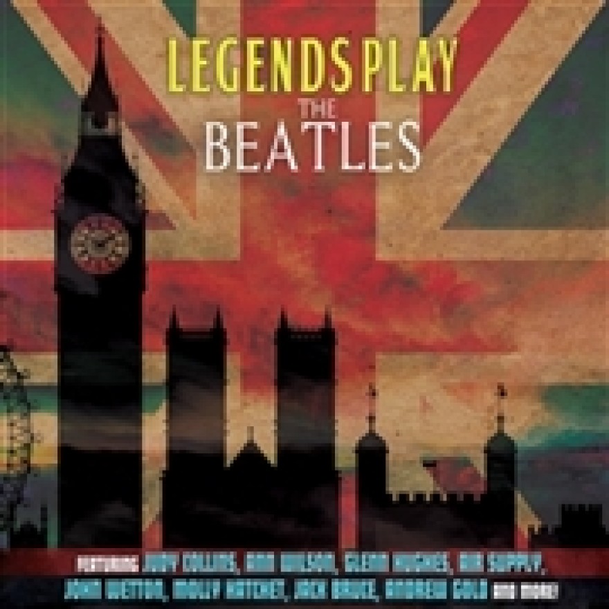 V. A. - legends play the beatles LP gelb