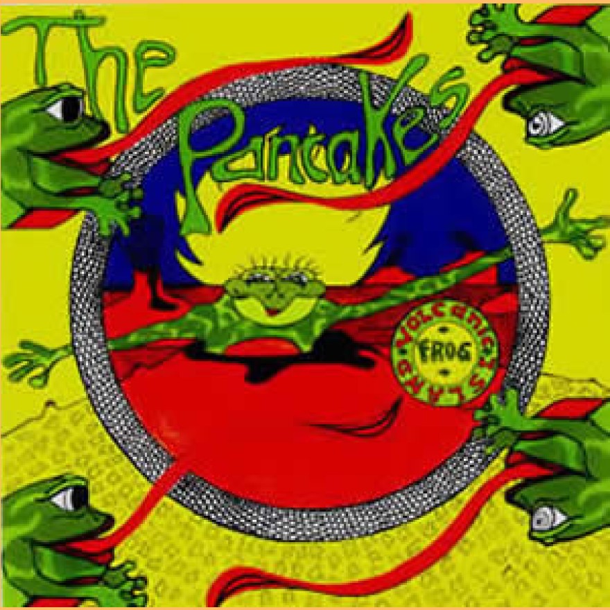 THE PANCAKES - volcanic frog island LP+CD